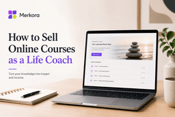 How to Sell Online Courses as a Life Coach