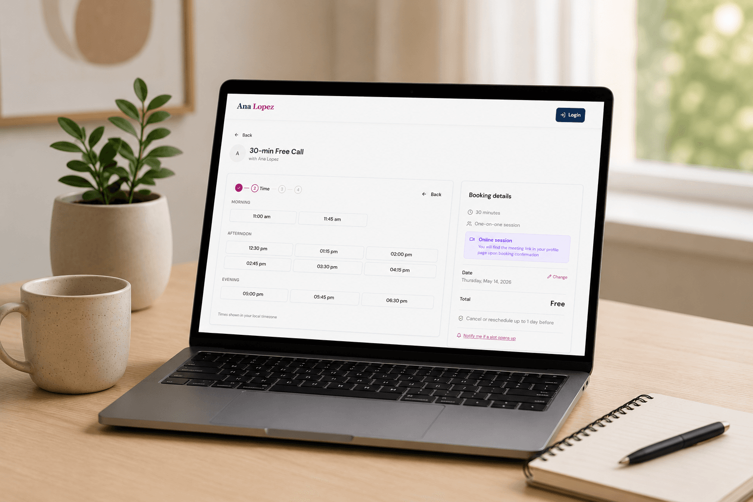 How to Set Up Online Booking for Your Therapy Practice