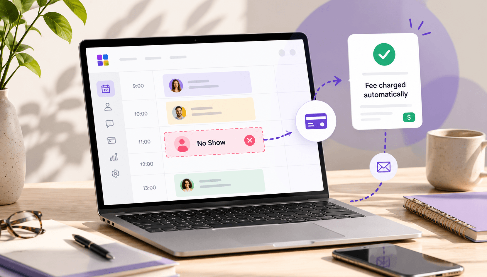 How to Automate No-Show Fees as a Therapist or Coach
