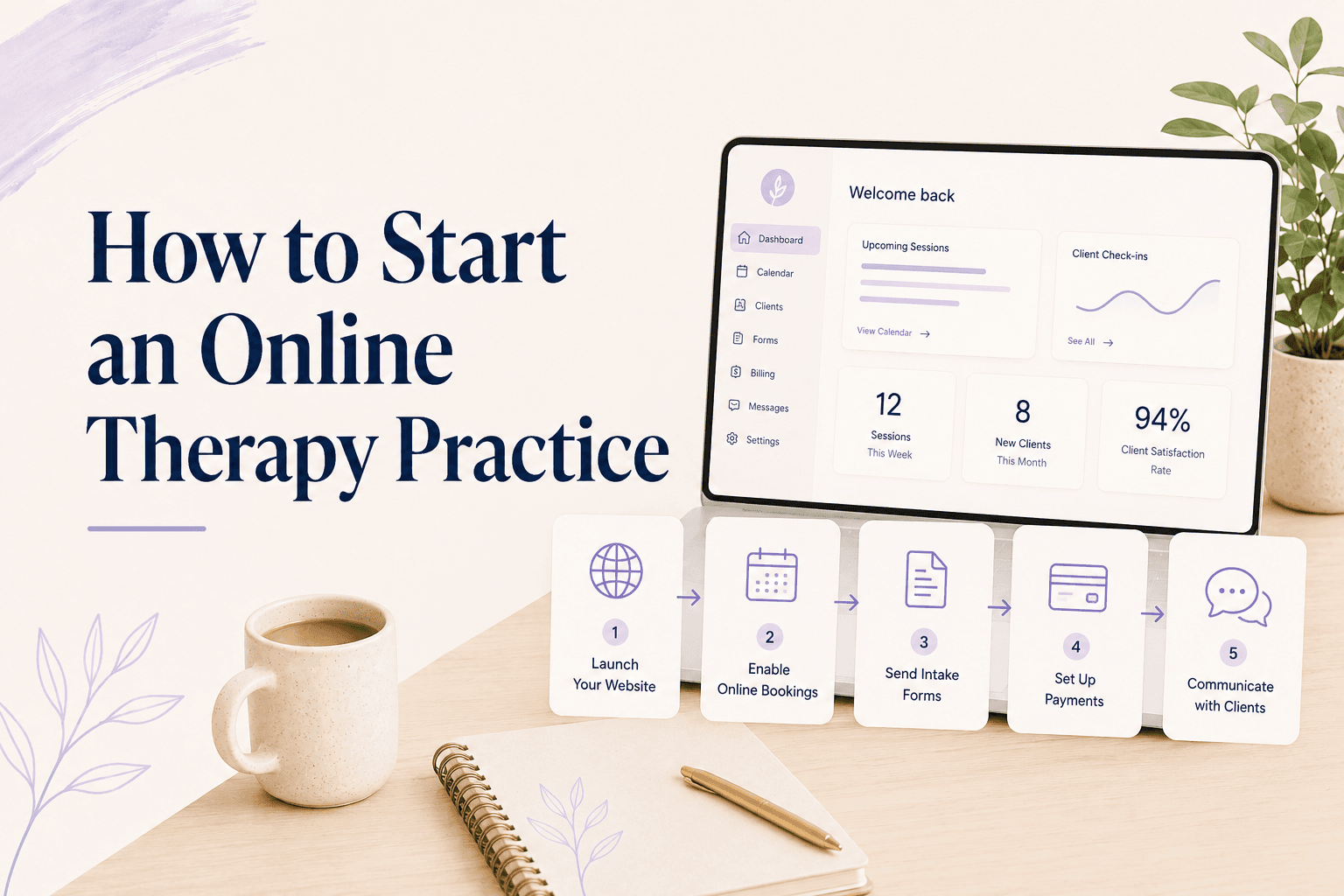 How to Start an Online Therapy Practice