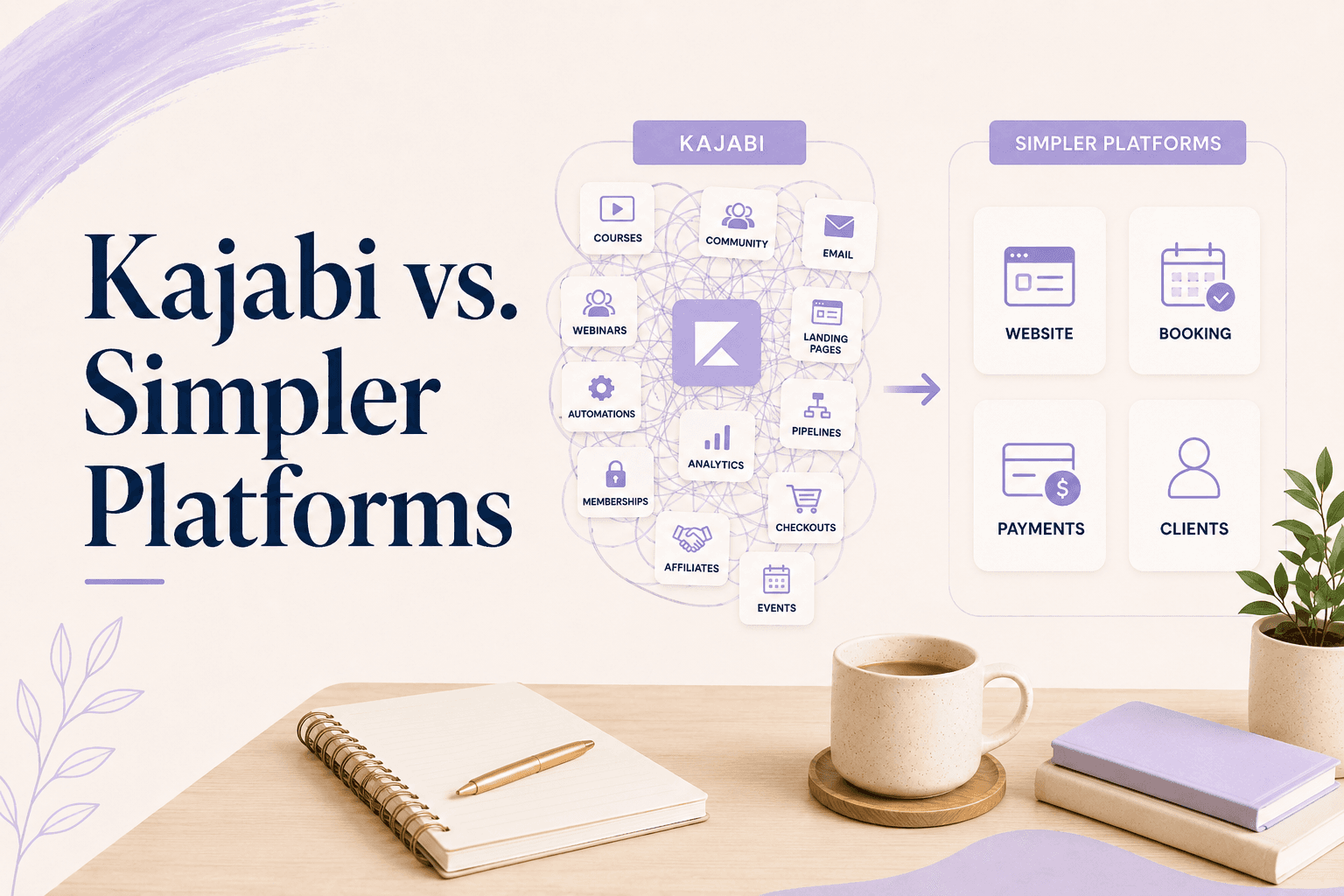 Kajabi vs Simpler Platforms: When You're Paying for Complexity