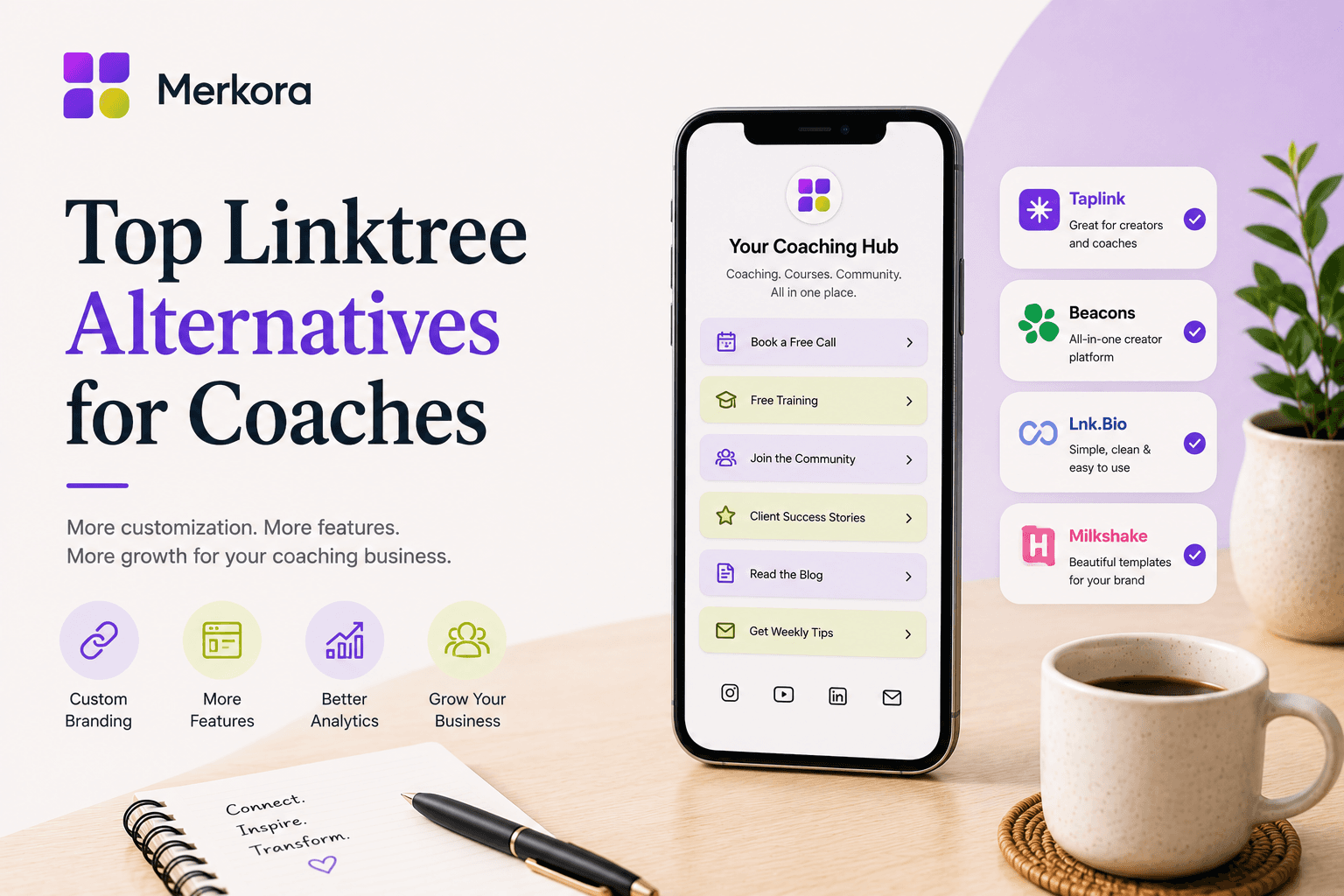 Linktree Alternatives for Coaches — When You Need More Than a Link List