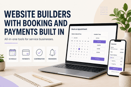Website Builders With Booking and Payments Built In