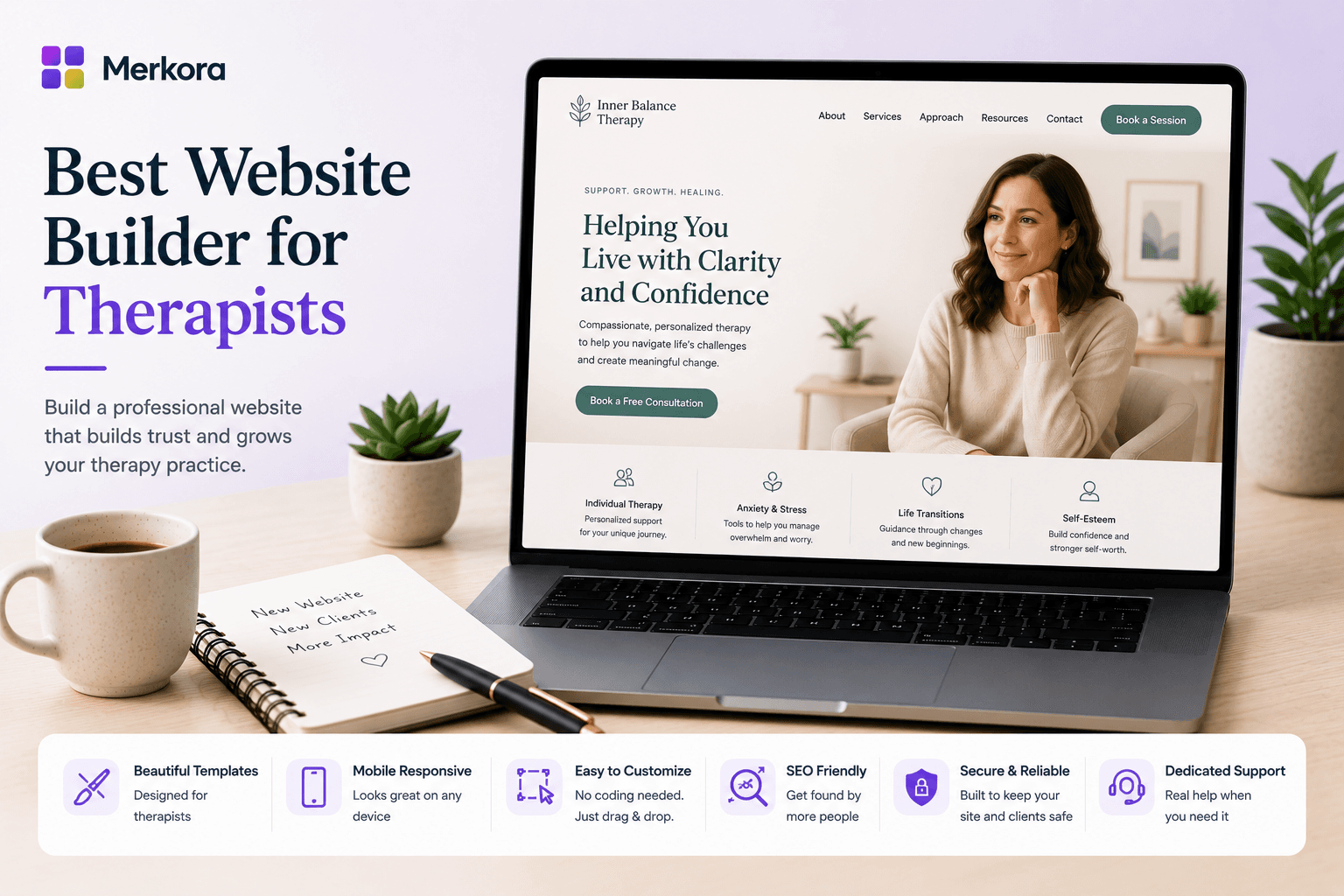 Best Website Builder for Therapists in 2026: What Private Practice Actually Needs