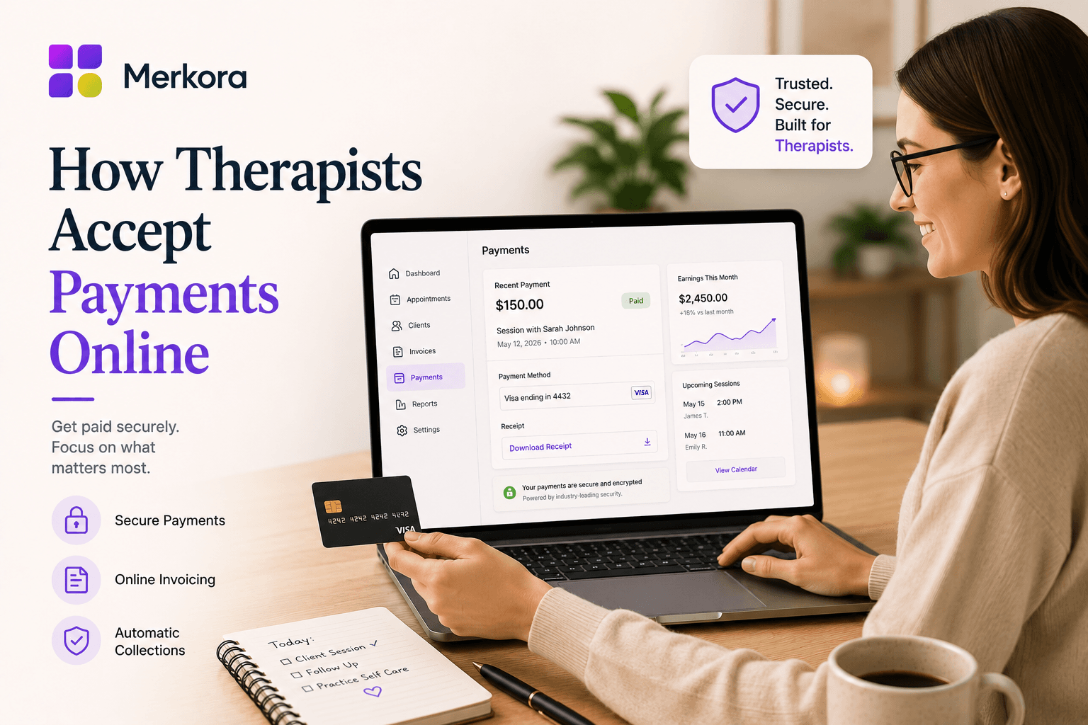 How Therapists Accept Payments Online