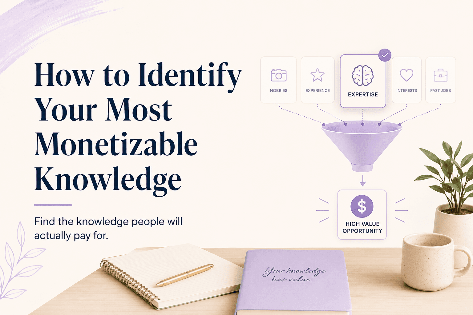 How to Identify Your Most Monetizable Knowledge