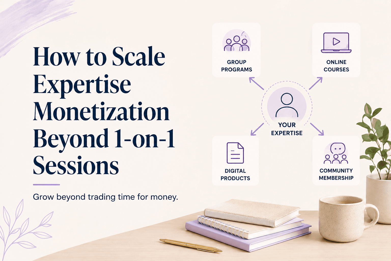 How to Scale Expertise Monetization Beyond 1:1 Sessions