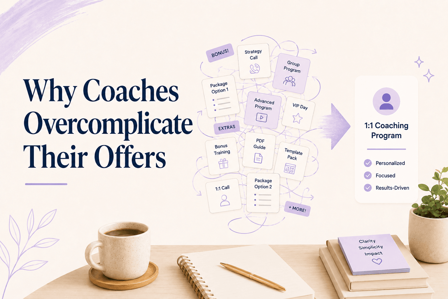 Why Most Coaches Overcomplicate Their Offers