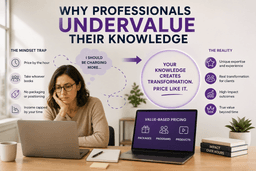Why Most Professionals Undervalue Their Knowledge